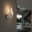 ابليك LED كروم 18 واط، قابل للضبط 3000-6500 كلفن 🌡️