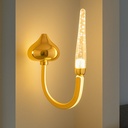 Golden LED Wall Light, LM-80372/1-FGD – 18W, 3000K