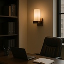 Modern Matte Black & White Wall Light JY-916-1 – Sleek Accent Lighting for Home & Office​