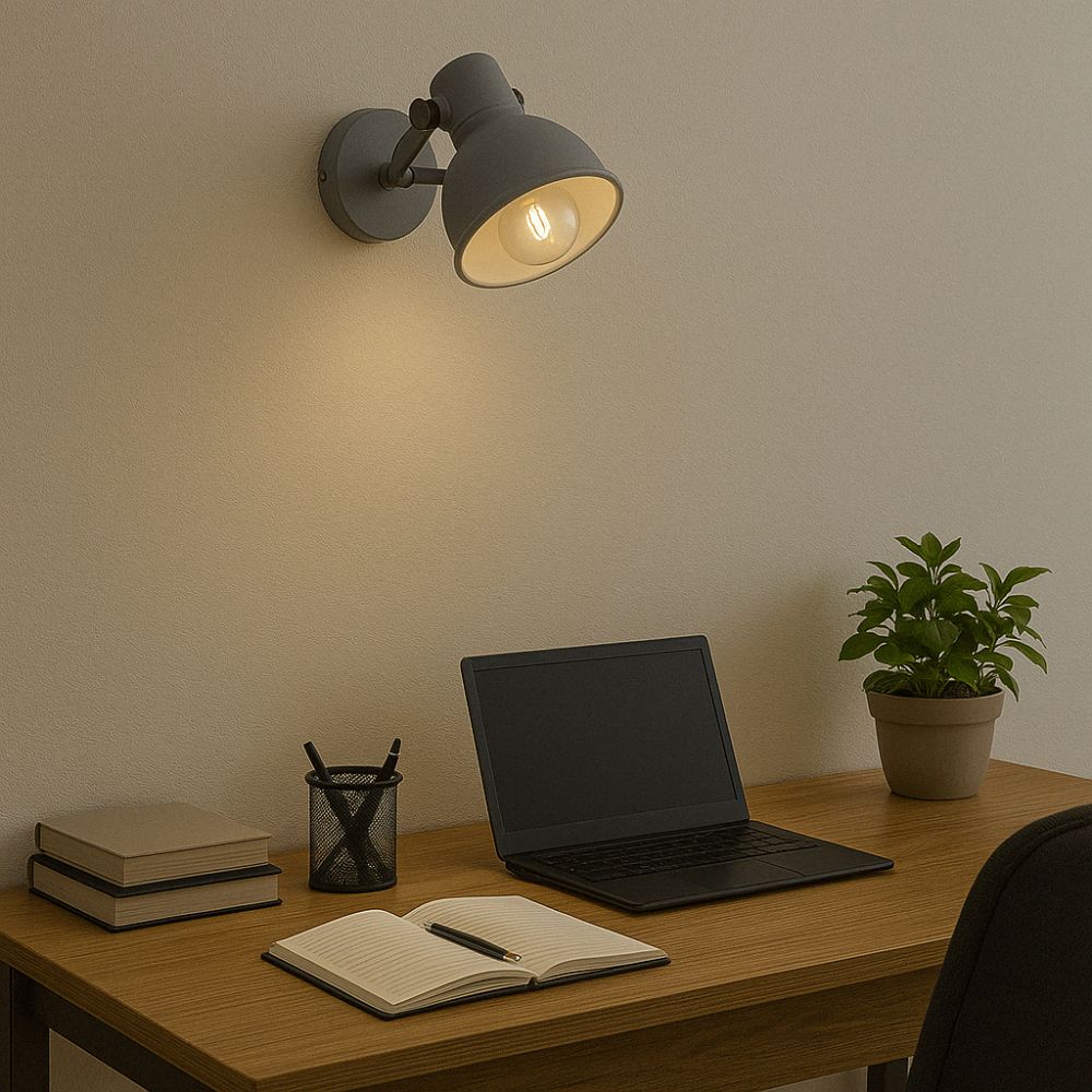 Wall Light, LM - MB151023-1, Grey