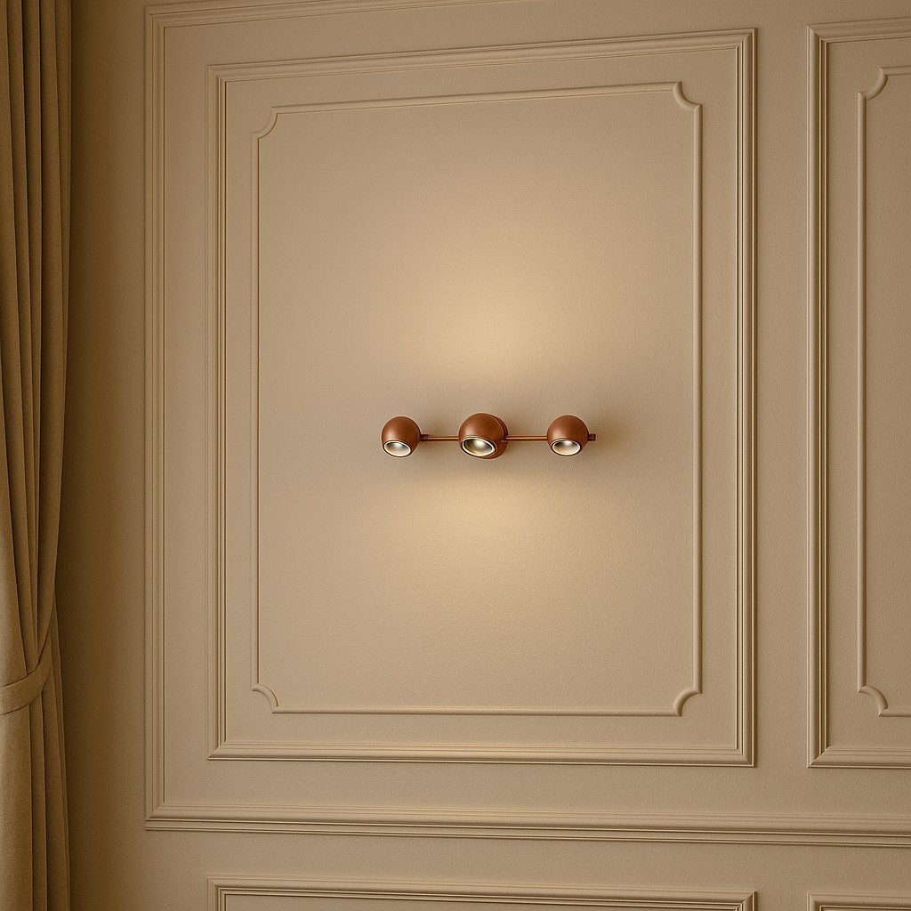 Wall Light, LM - MB160024-3, Rose Gold