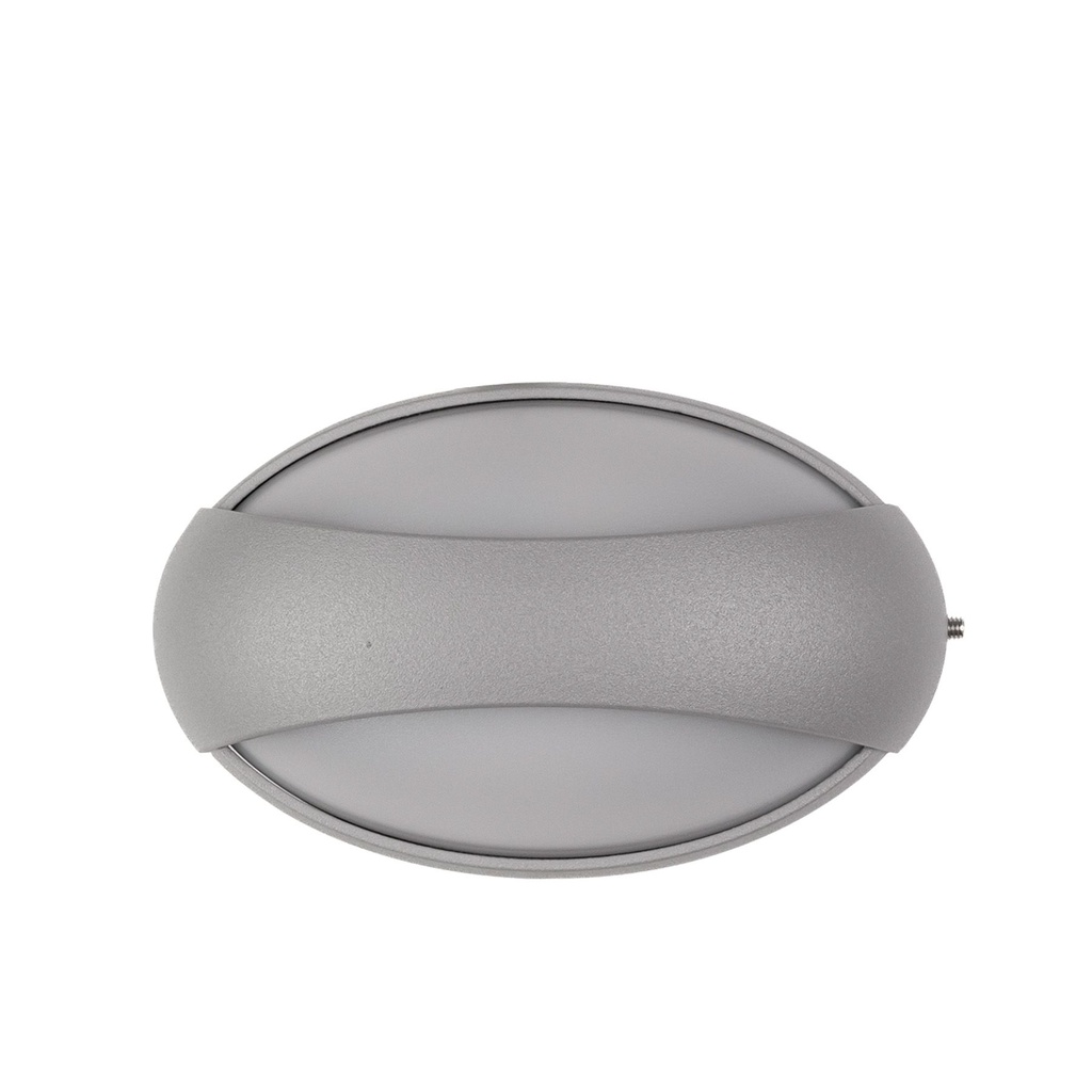 Outdoor LED Wall Light, 9W Up & Down, Dark Gray, Spanish Design