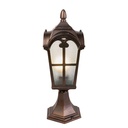 Brass Outdoor Surface-Mount Lantern