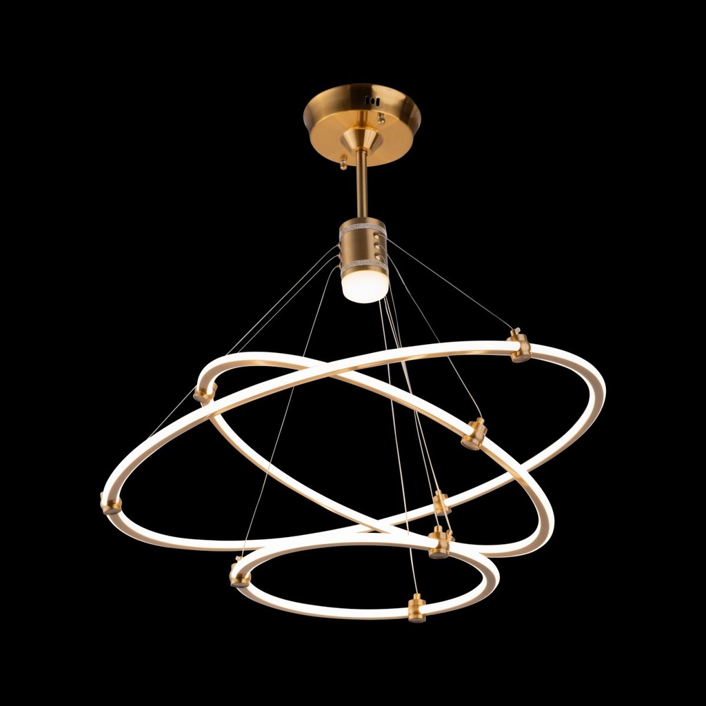 Rose Gold LED Pendant Light Fixture LM-0122