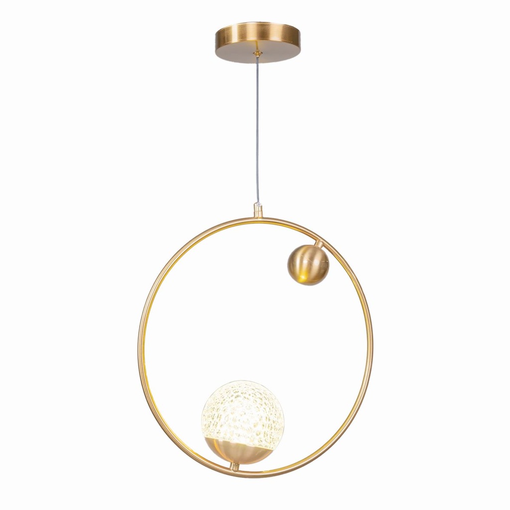Gold LED Pendant Light