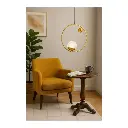 Gold LED Pendant Light