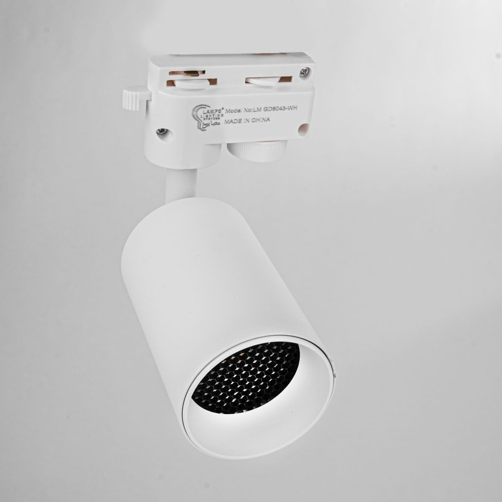 7W Track Light Fixture - Cup Style