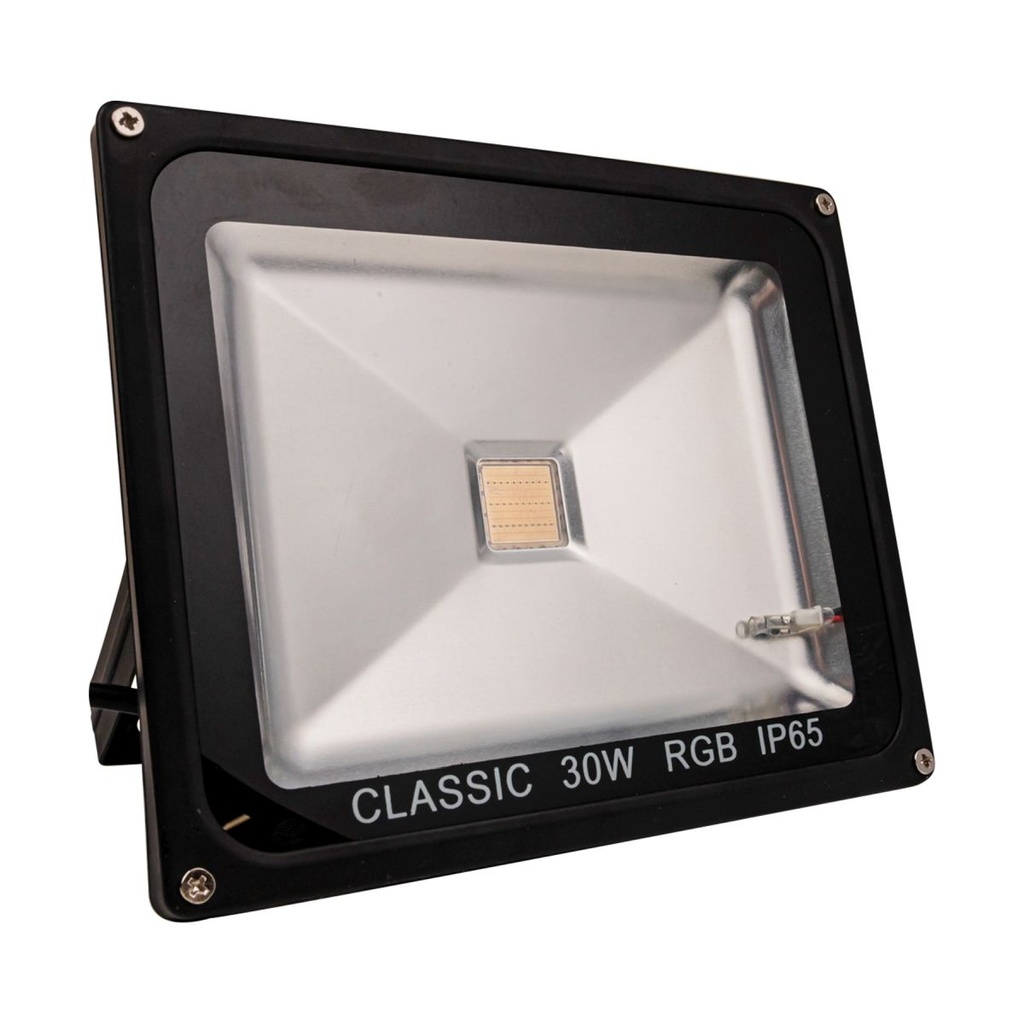 30W RGB LED Outdoor Facade Light - Black