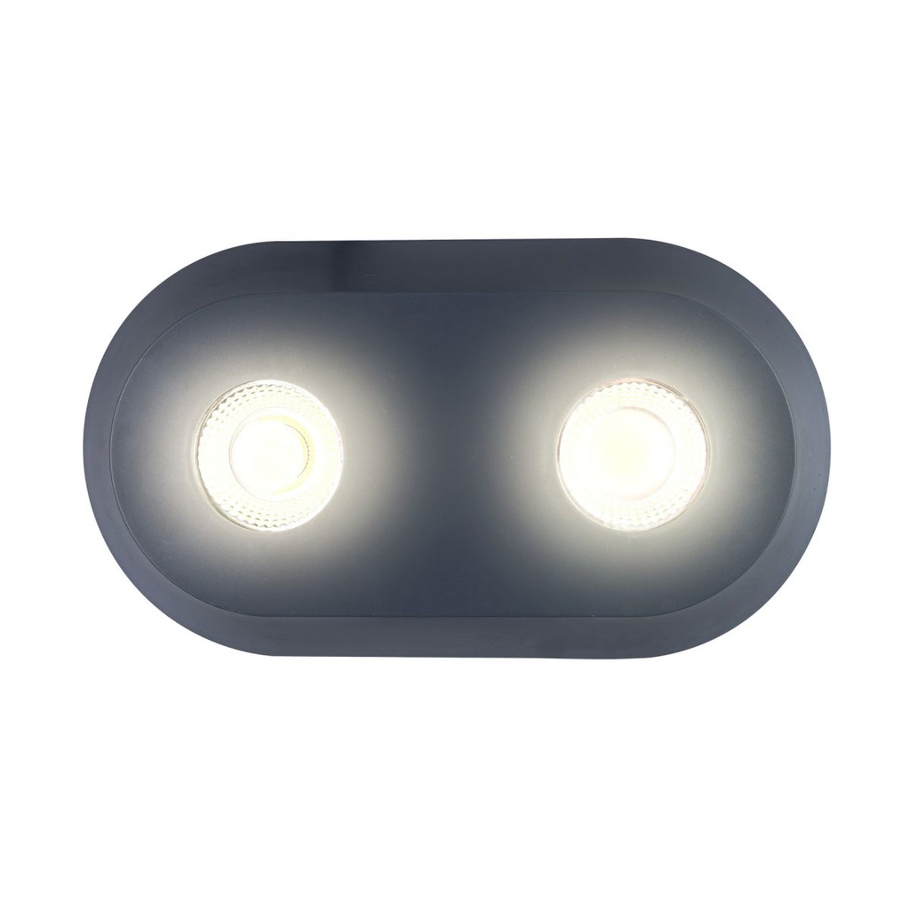 Modern Style Silver Ceiling Light Fixture (18W) KMU002