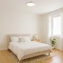 18W Round LED Panel Downlight - White Finish