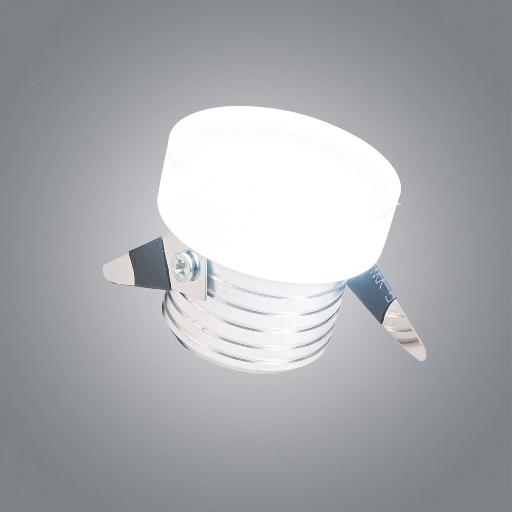 3W Recessed Mini LED Spotlight - White