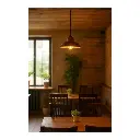 Antique Bronze Single Pendant Light