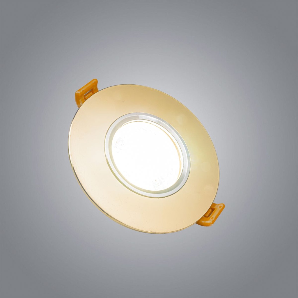 Gold Recessed Spotlight Trim