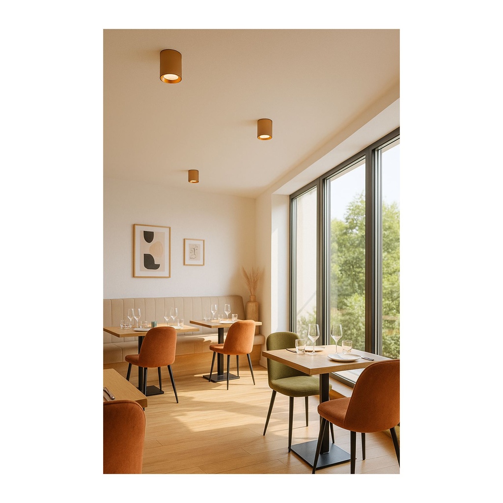 إضاءة سقف ليد دائرية مثبتة على السطح بقوة 25 وات