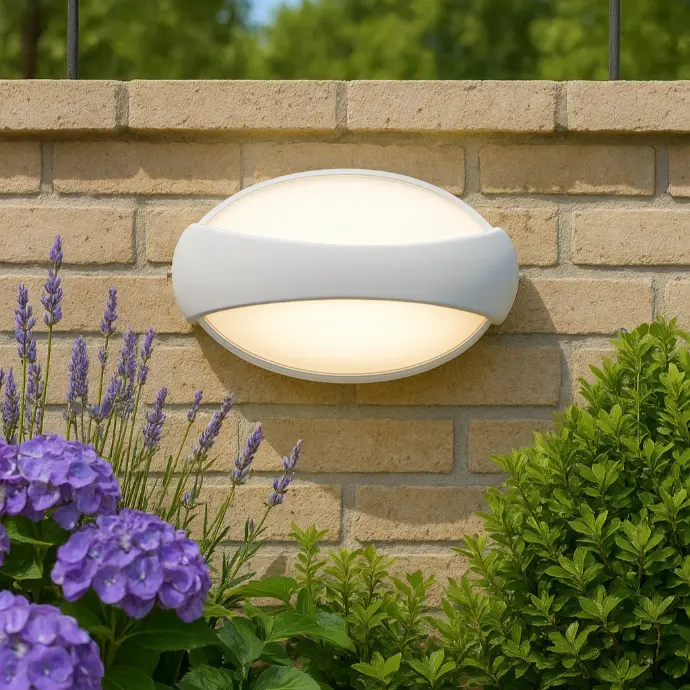 Outdoor LED Wall Available in Light Grey or White
