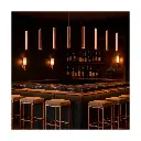 Modern 5W LED Surface Mount Pendant Light