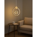 Modern 8W+24W LED Pendant Lamp with G4 Accent Lighting