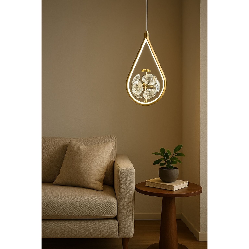 8+24W LED Pendant Lamp with G4 Lamp