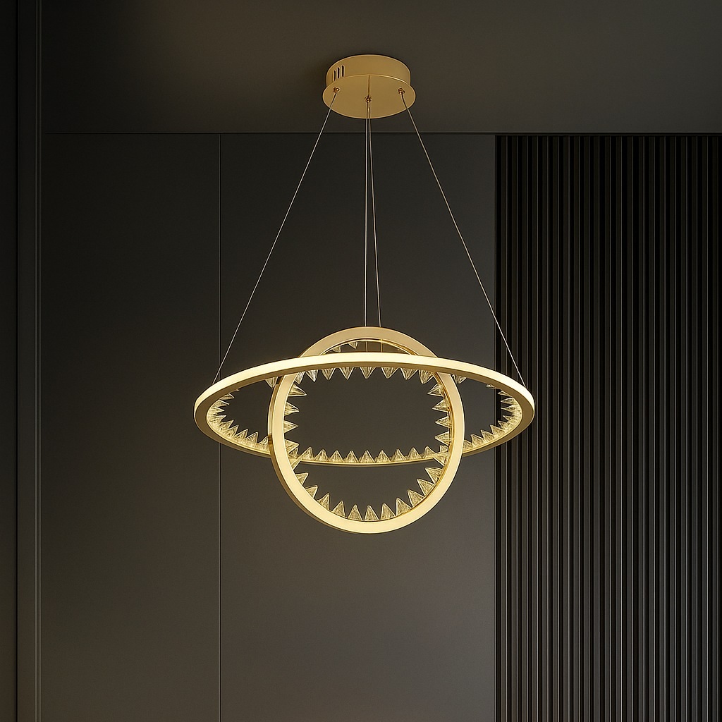 Crystal LED Chandelier with 100W Power