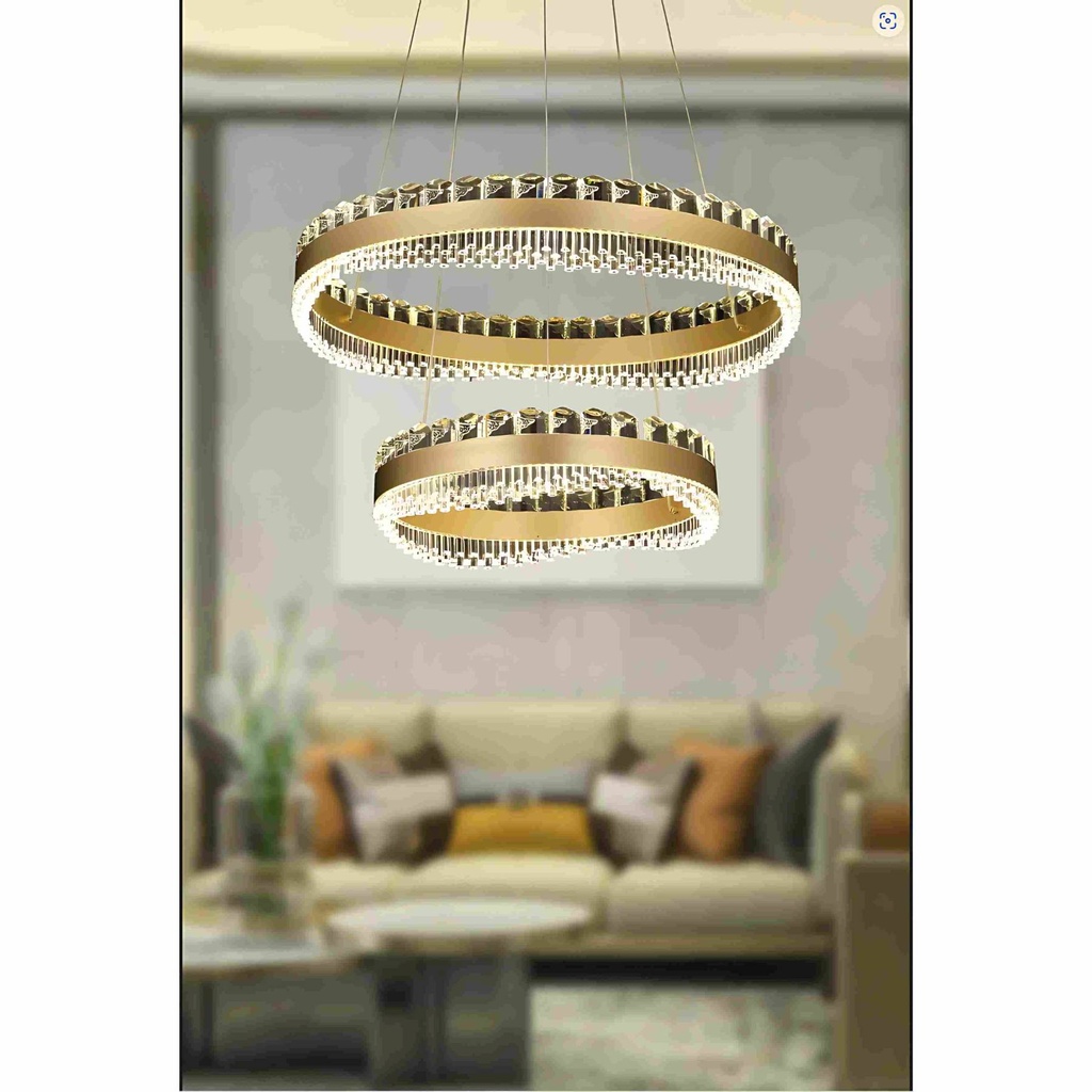 Crystal LED Chandelier with 100W Power