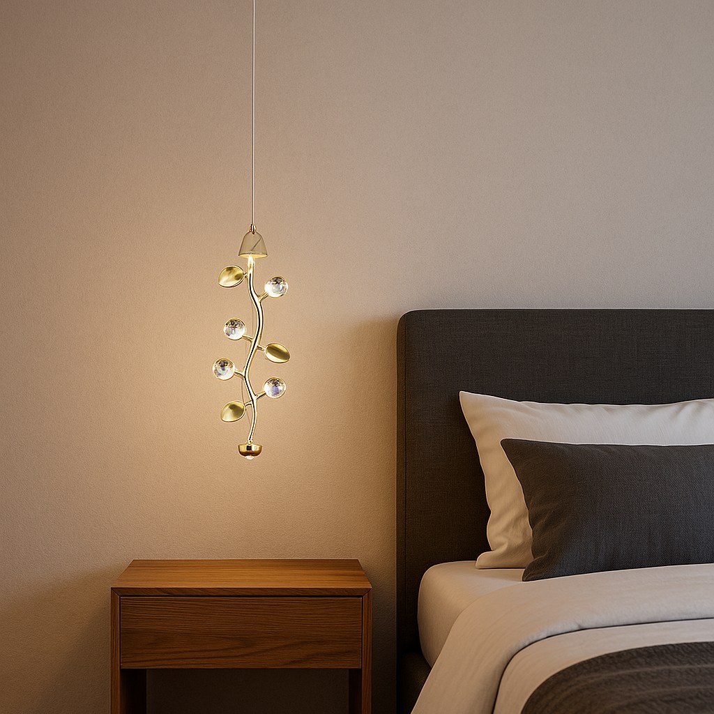 Crystal LED Wall Lamp