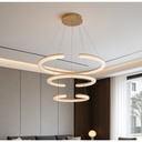 Crystal LED Chandelier with 128W Power