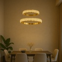 Crystal LED Chandelier with 115W Power