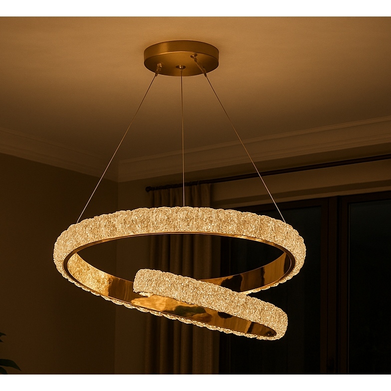 Crystal LED Chandelier with 60cm Diameter