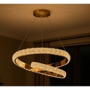 Crystal LED Chandelier with 60cm Diameter