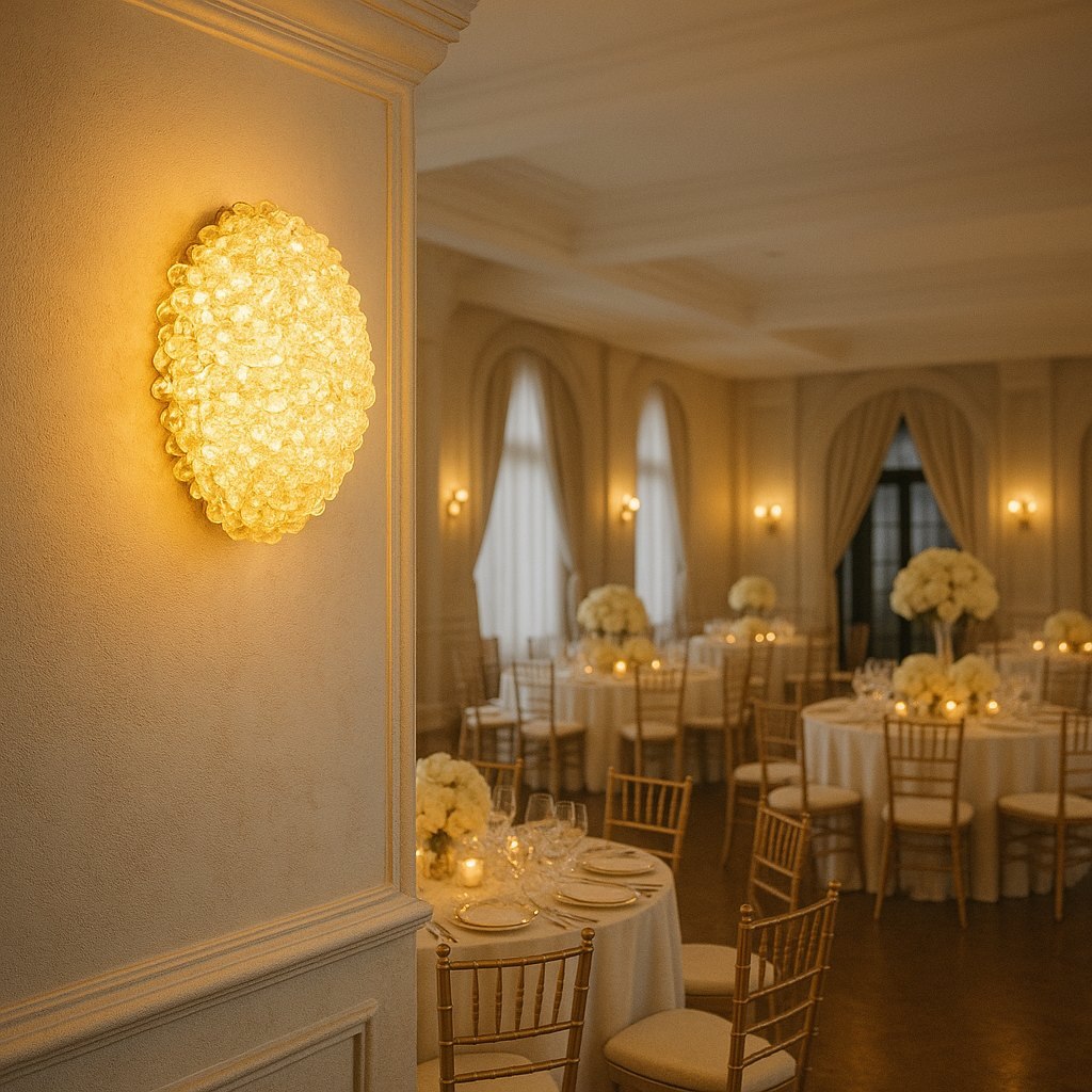 Crystal LED Wall Lamp