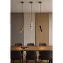 Modern Black Metal Pendant Lamp with GU10 Socket
