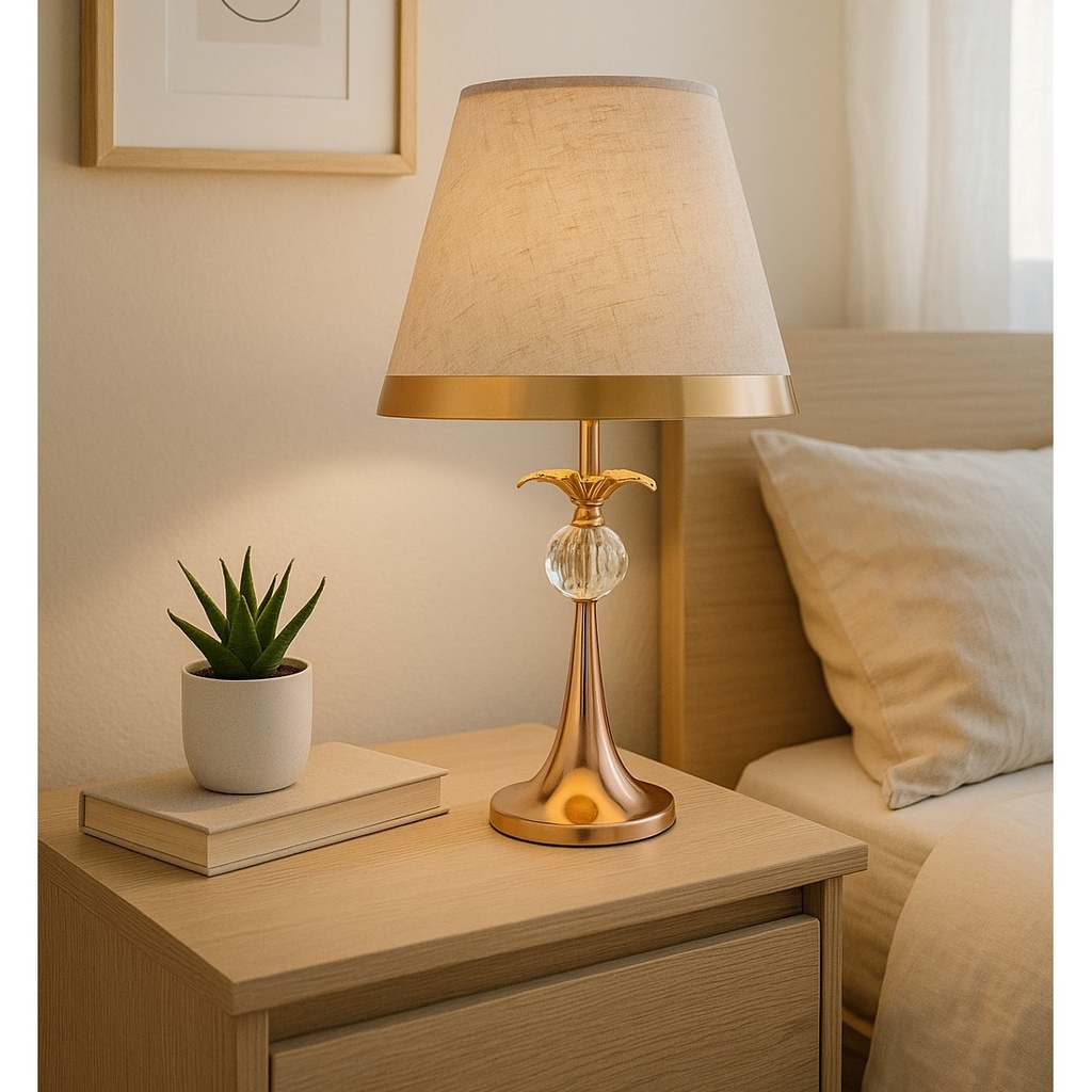 Elegant Table Lamp with E27 Socket