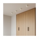 10W Cylinder Ceiling Spotlight Available in Round and Box Shape - Black / White