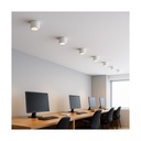 18W Cylinder Ceiling Spotlight Available in Black or White