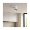 7W White Cylinder Ceiling Spotlight