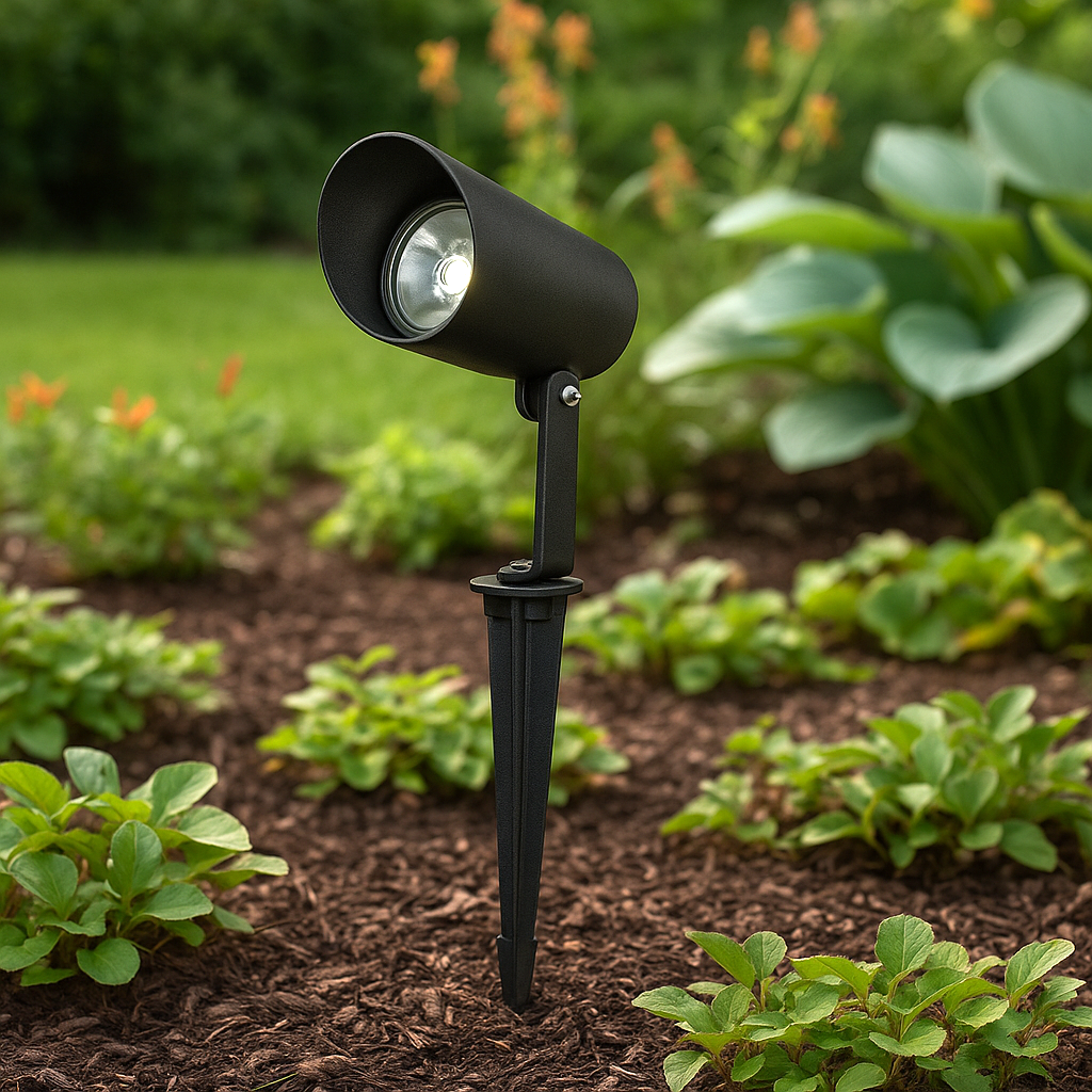LM - 2530 -12WBlack Aluminum- LED SPIKE - ( 43 )