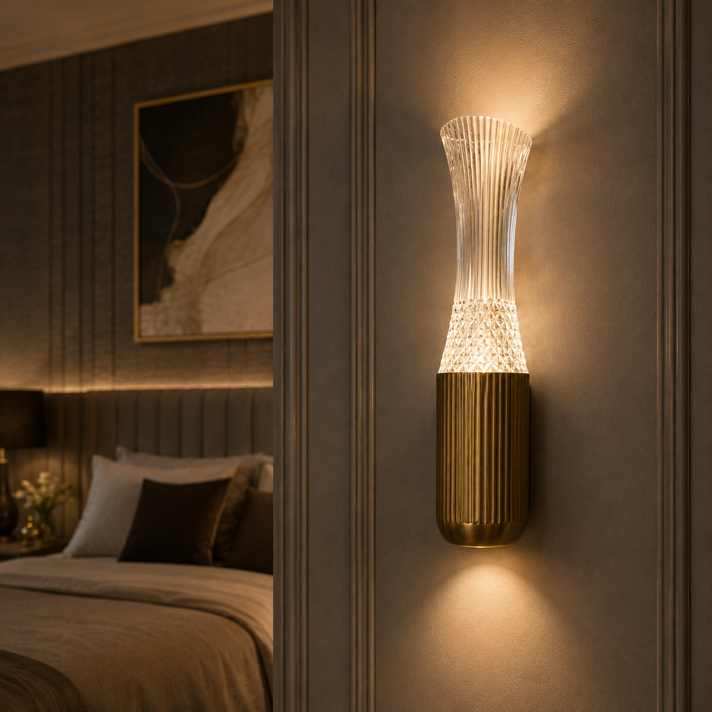 LM - PT60270 - 6*27 CM - COPPER - PENDANT LED LAMP - ( 54 ) - 3+5W