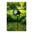 LM-2504 10W Black Aluminum Outdoor Spike Light
