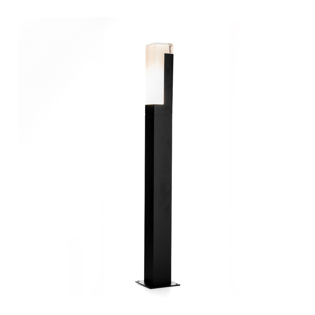 LM-2903 10W Black Aluminum Outdoor Bollard Light