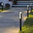 LM-2903 10W Black Aluminum Outdoor Bollard Light