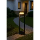 LM-2911XZ 12W Black Aluminum Outdoor Bollard Light
