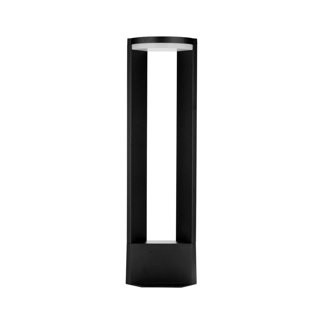 LM-2931B 12W Black Aluminum Outdoor Bollard Light