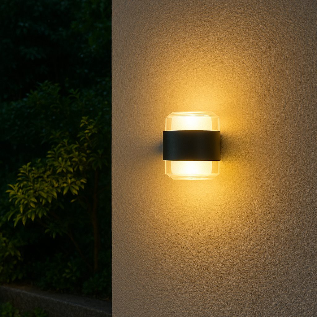 ابليك اوت دور خارجي بكوب اكريليك - 2x5W LED - وورم 3000K