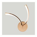 8W Chrome Wall Lamp - 3000K Warm