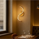 11W Chrome Wall Lamp - 3000K Warm