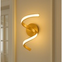 LM-2261-1 Gold Wall Lamp with Warm Light