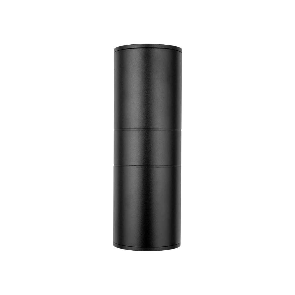 LM-2302-BK-2*5W-WW ابليك أسود من الألومنيوم بإضاءة اب اند داون