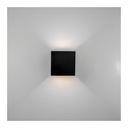 ابليك أسود من الألومنيوم بإضاءة اب اند داون بقوة 6 واط - للاستخدام الخارجي