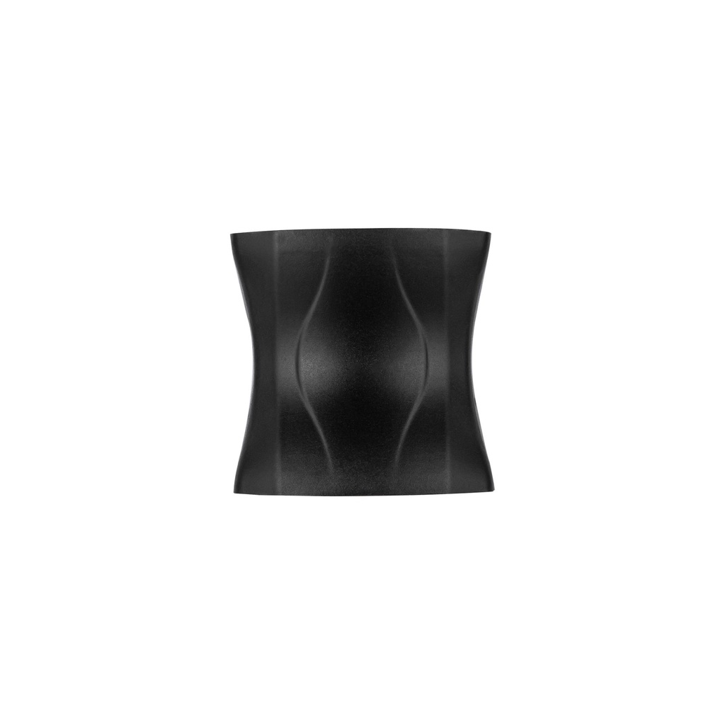 6W Black Aluminum Up & Down Wall Light - Modern Outdoor Lighting