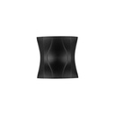 6W Black Aluminum Up & Down Wall Light - Modern Outdoor Lighting